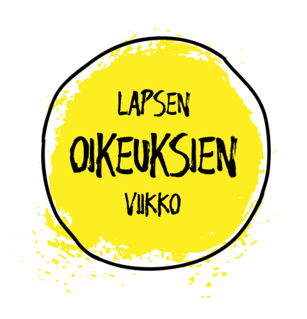 Lapsen oikeuksien viikon logo. 