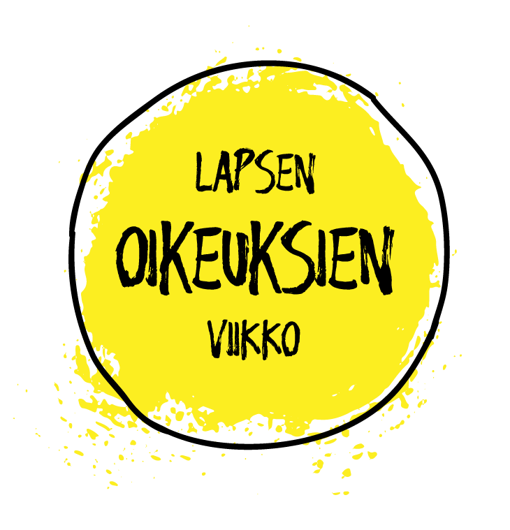 Lapsen oikeuksien viikon logo.