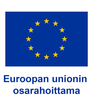 Euroopan Unionin osarahoittama -logo.