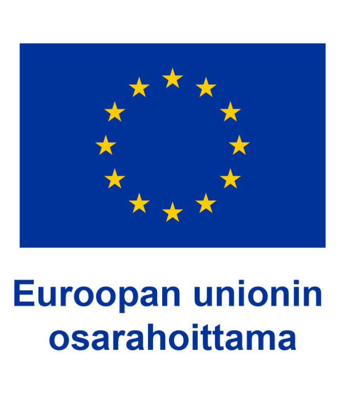 Euroopan Unionin osarahoittama -logo.