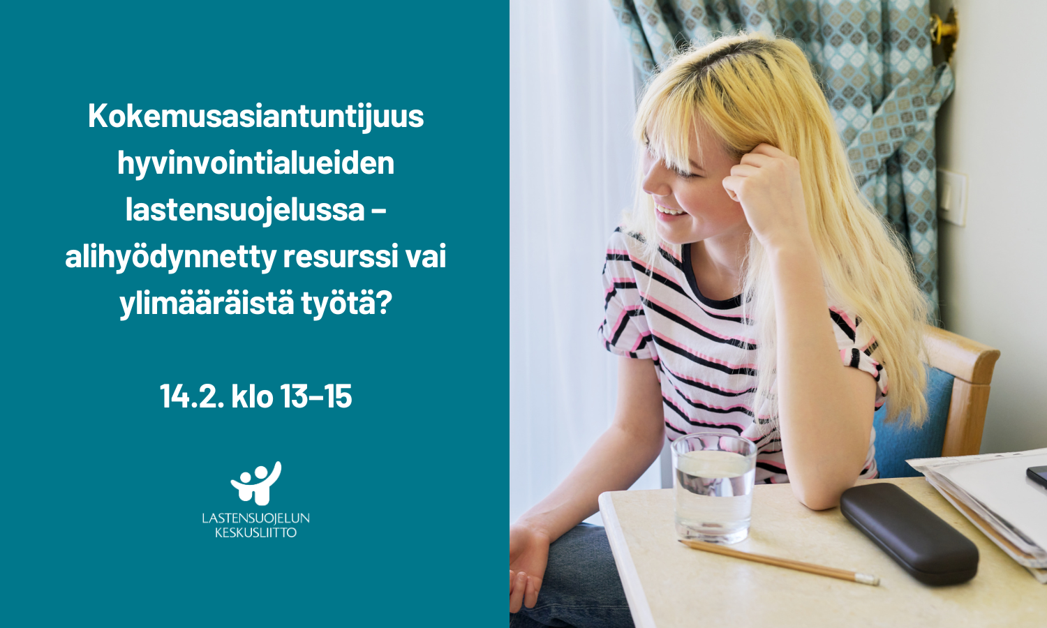 Webinaari: Kokemusasiantuntijuus hyvinvointialueiden lastensuojelussa – alihyödynnetty resurssi vai ylimääräistä työtä?