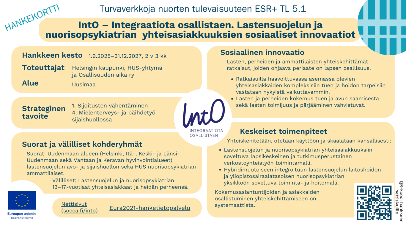 SOILA hankekortti IntO