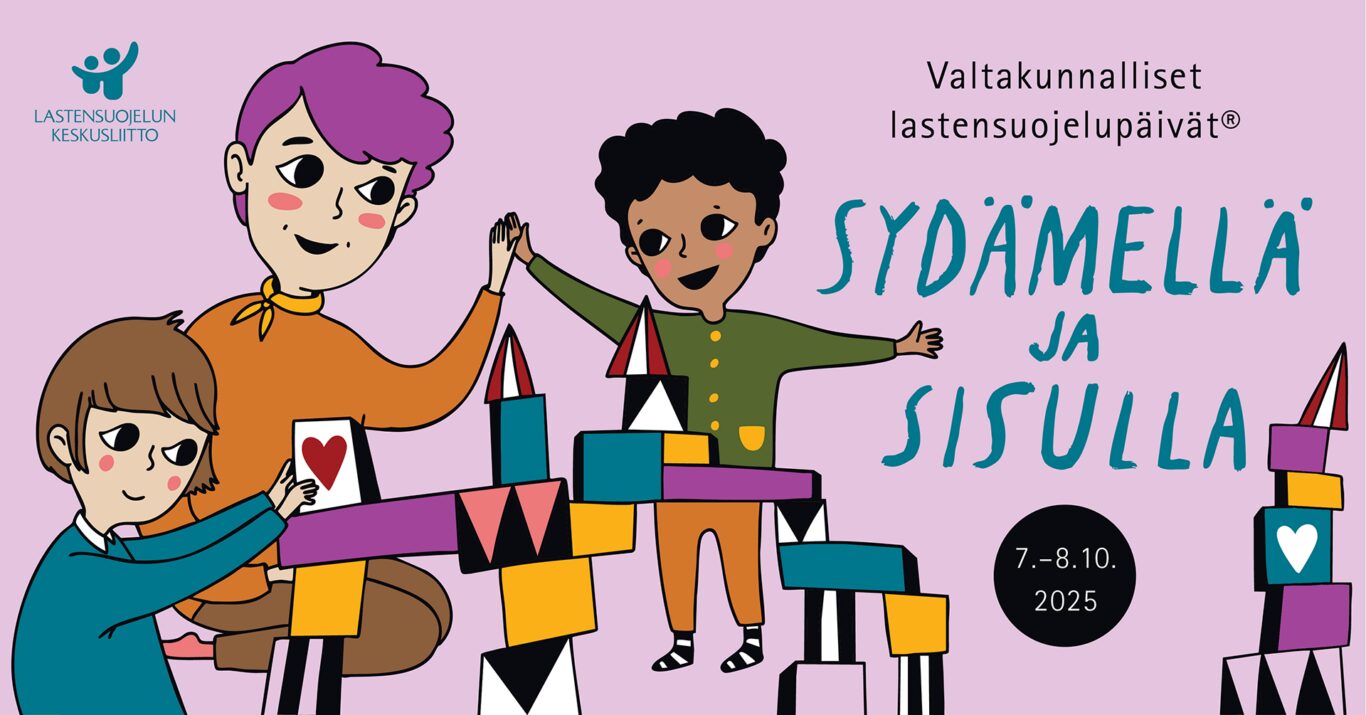 Valtakunnalliset lastensuoejlupäivät 2025 -pääkuva.