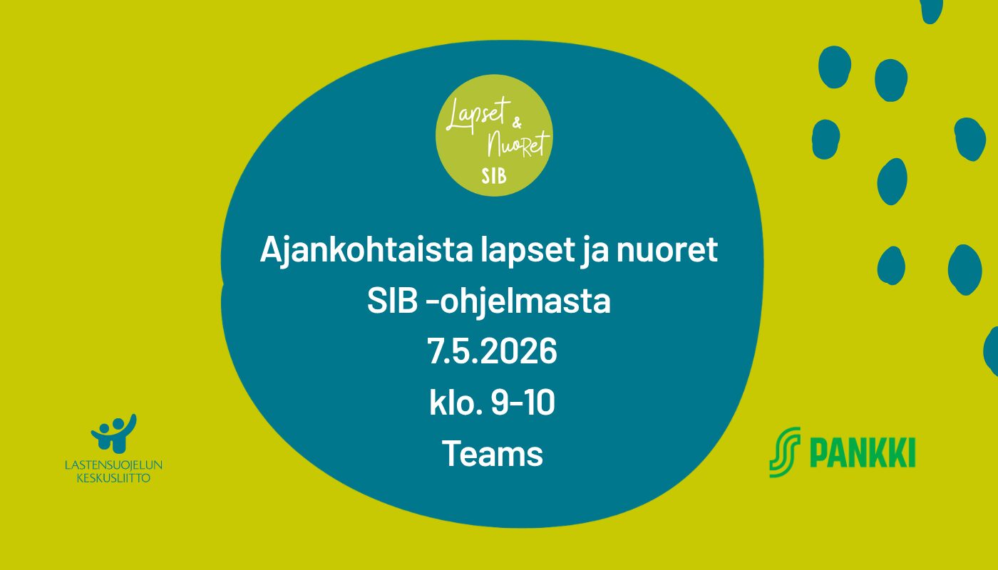 Ajankohtaista Lapset ja nuoret SIB -ohjelmasta