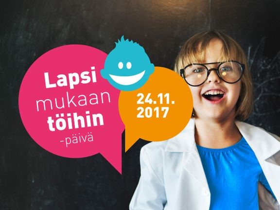 Lapsi mukaan töihin -päivä tulee jälleen